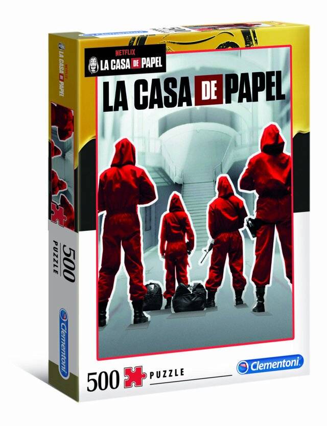 CLEMENTONI Puzzle Netflix: Papierhaus 500 Teile