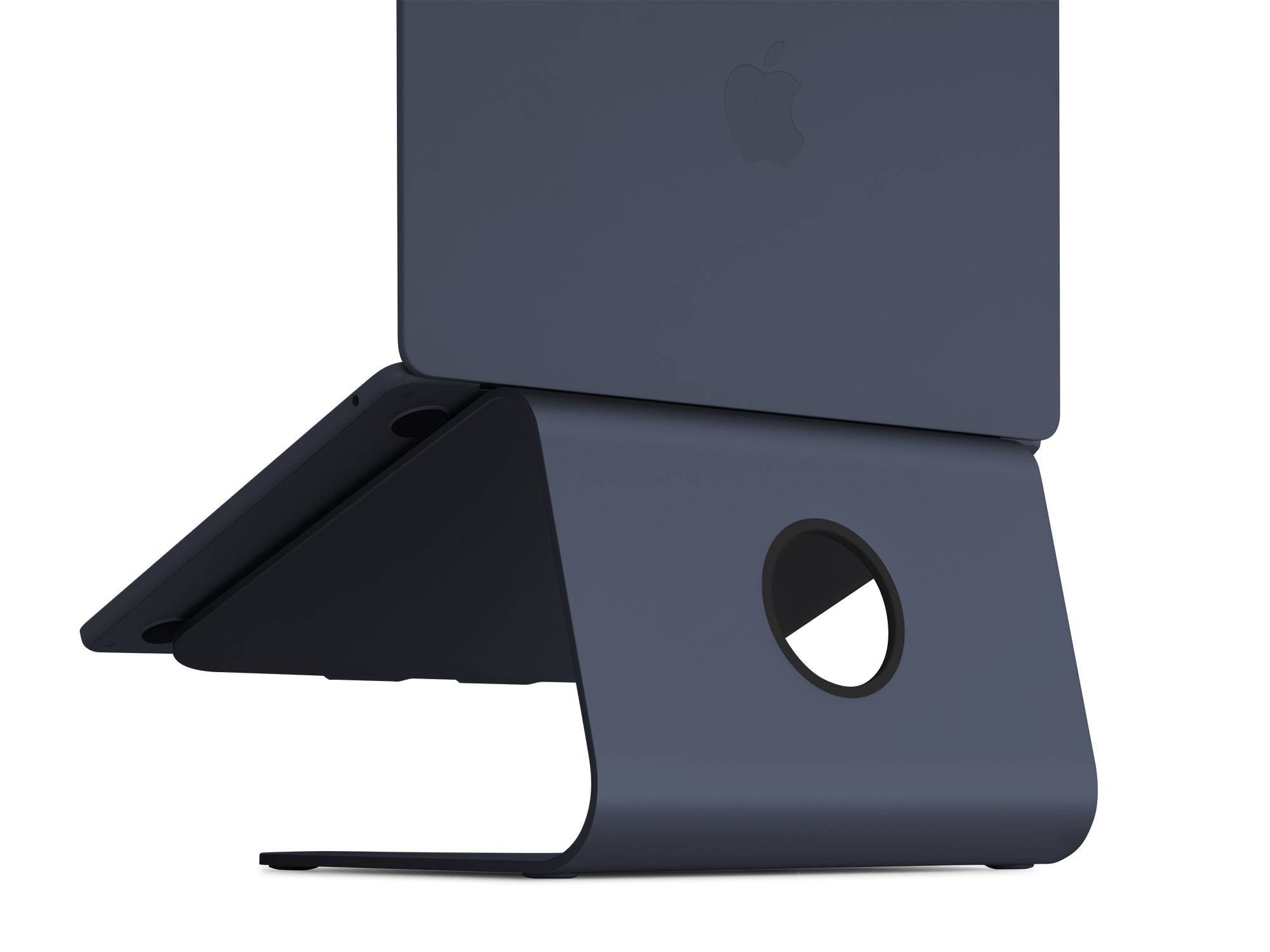 RAIN DESIGN mStand Voll Aluminium Laptop Notebook Ständer für MacBook und MacBook Pro midnight