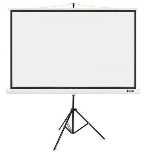 Acer T87-S01MW - Projektionsbildschirm mit Stativ - 218 cm (87"")