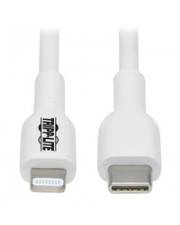 Tripp Safe-IT USB C to Lightning Sync/Charge Cable, Anti-bacterial MFi Certified