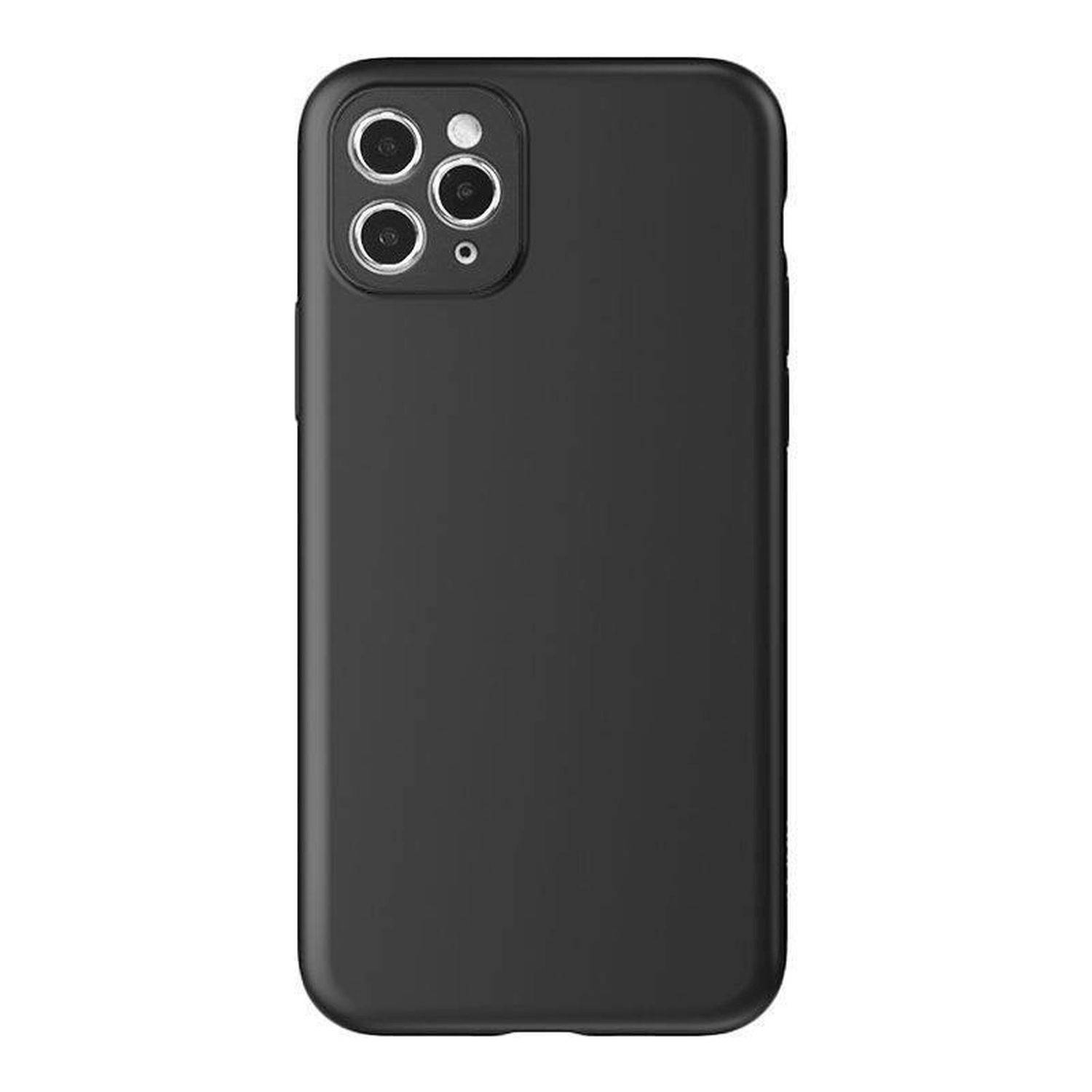 Silikon Hülle Basic kompatibel mit Oppo A98 5G Case TPU Soft Schwarz