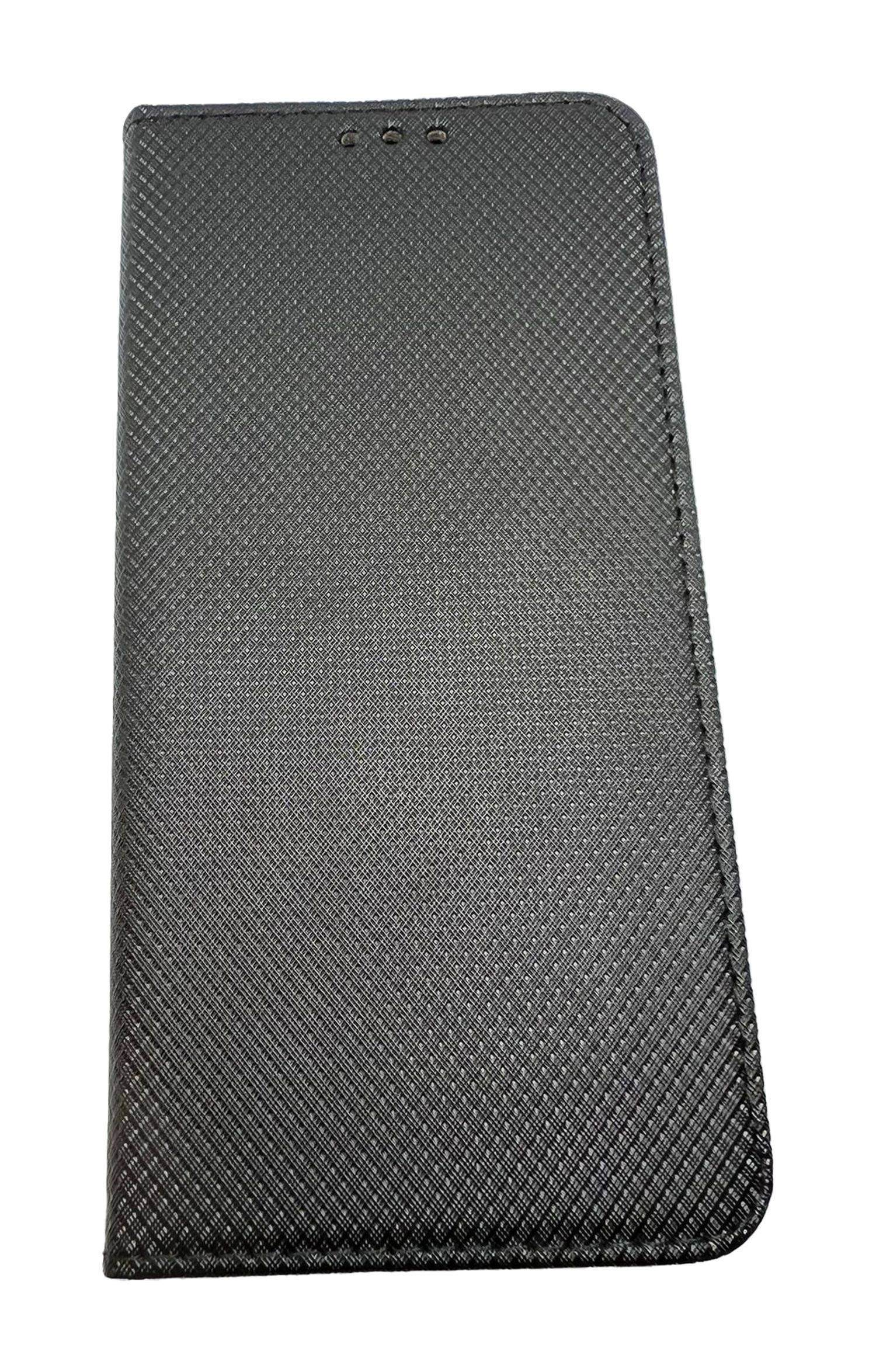 Hülle "Smart" kompatibel mit SAMSUNG GALAXY A54 5G Hülle Brieftasche Schutzhülle mit Standfunktion, Kartenfach Schwarz
