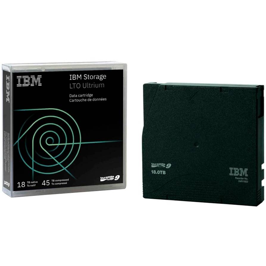 IBM 02Xw568 Backup Storage Media Blank Data Tape 18000 Gb Lto - LTO/Ultrium - Ka