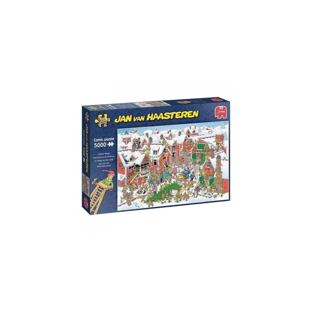 JUM20076 - Santa's Village von Jan van Haasteren, Puzzle, 5000 Teile