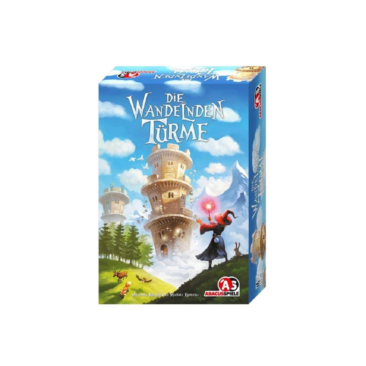 Die wandelnden Türme, Brettspiel, für 2-6 Spieler, ab 8 Jahren (DE-Ausgabe)