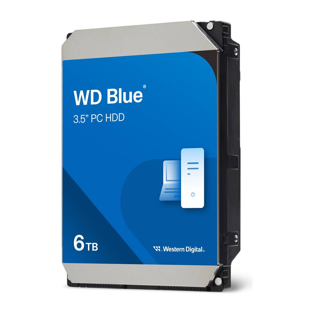 WD Blue WD60EZAX - Festplatte - 6 TB - intern - 3.5"" (8.9 cm)