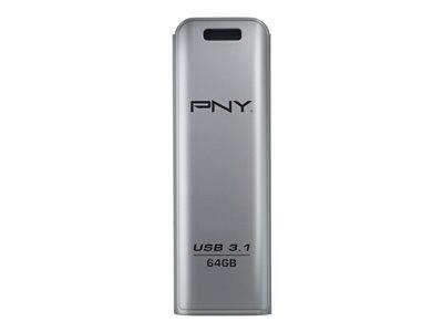 PNY ELITE STEEL USB 3.1 64GB USB Stick Eingabe / Ausgabe USB-Stick