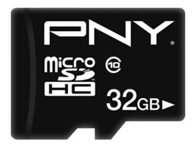 PNY Micro SD Card Performance Plus 32GB Komponenten Speicher Flash-Speicher
