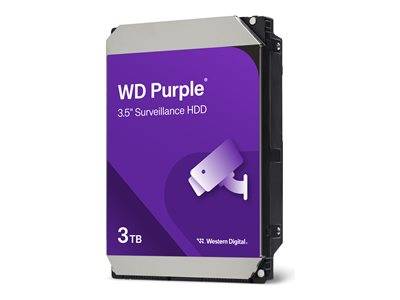 WD Purple 3TB SATA 8,9cm 3,5Zoll HDD Eingabe / Ausgabe Festplatten Interne