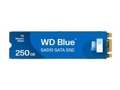 WD Blue SA510 SSD 250GB M.2 SATA III Komponenten Speicherlaufwerke Interne SSDs