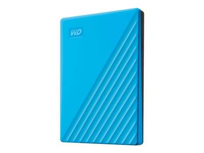 WD My Passport 2TB portable HDD Blue Komponenten Speicherlaufwerke Externe HDDs