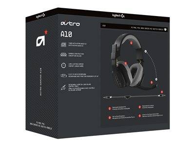 LOGI Astro Gaming A10 Gen 2 Headset Eingabe / Ausgabe Kopfhörer & Headsets