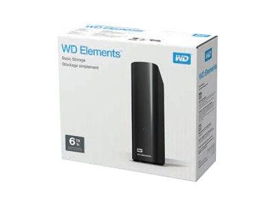 WD Elements external HDD USB3.0 6TB Komponenten Speicherlaufwerke Externe HDDs