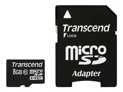 TRANSCEND Premium 8GB microSDHC UHS-I Komponenten Speicher Flash-Speicher
