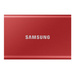 SAMSUNG Portable SSD T7 2TB red Komponenten Speicherlaufwerke Externe SSDs