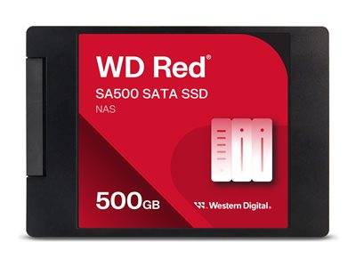 WD Red SSD SA500 NAS 500GB 6,35cm SATA Eingabe / Ausgabe Festplatten Interne