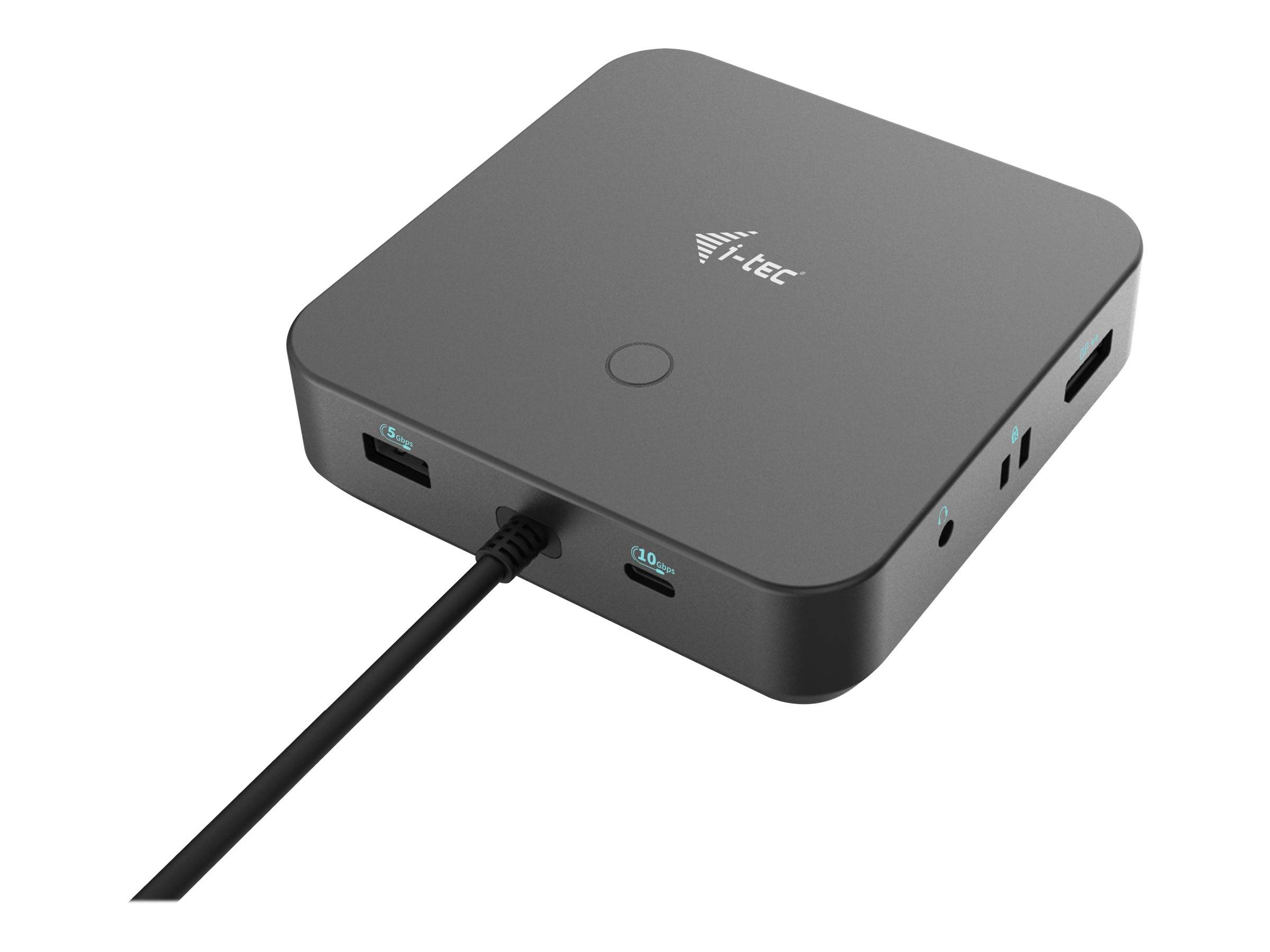 i-Tec - Dockingstation - USB-C / USB4 / Thunderbolt 3 / Thunderbolt 4