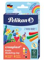 Pelikan 606035, Knetmasse, Gemischte Farben, Kinder, 8 Stück(e), Deutschland, 160 g