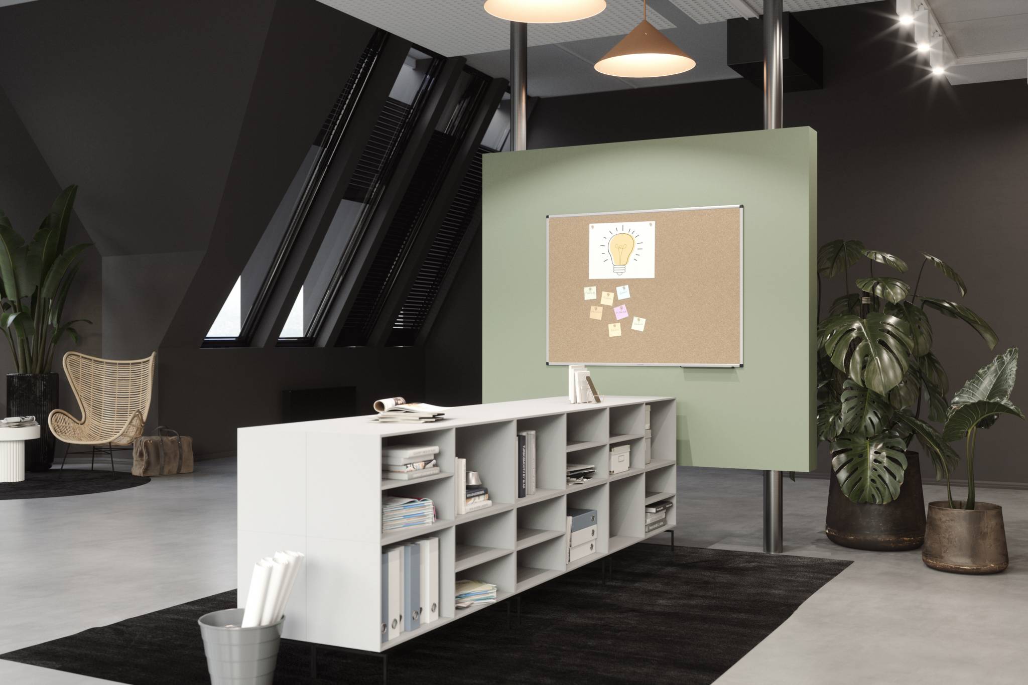 Legamaster UNITE Korktafel 90x120cm