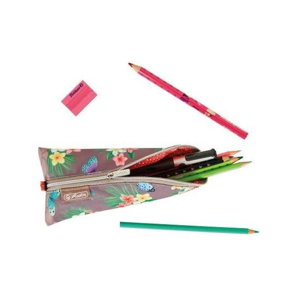 Schüleretui Faulenzer Cocoon Ladylike Polyester 200x100mm Butterflies