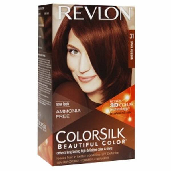 COLORSILK tinte #31-castaño oscuro cobrizo