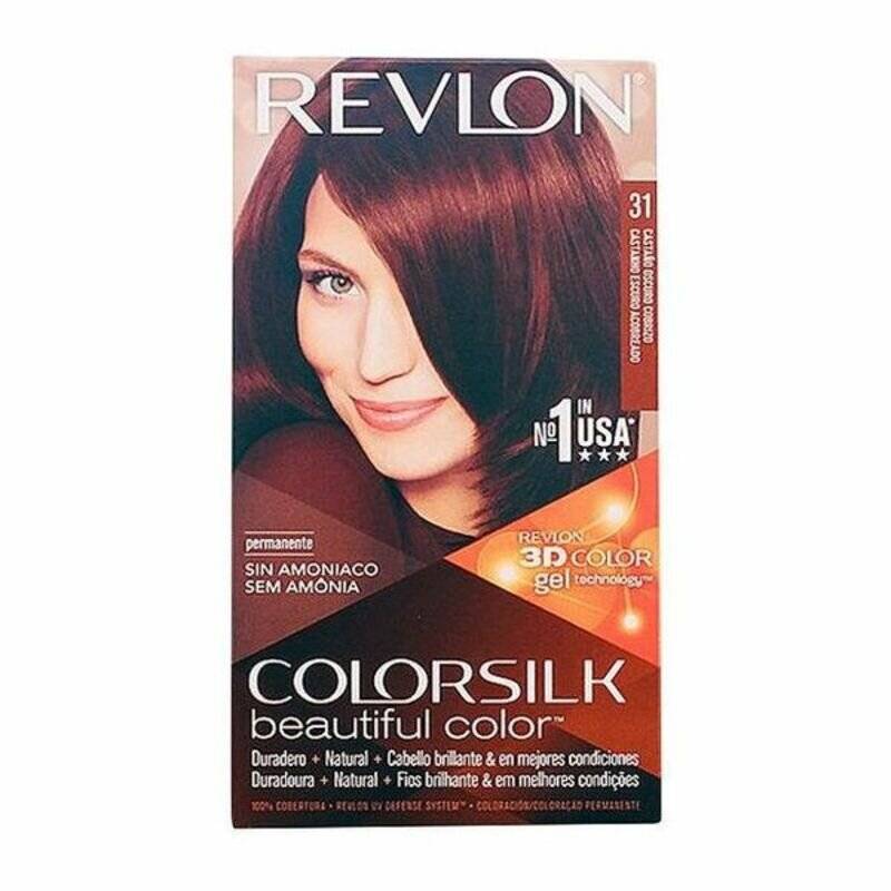 COLORSILK tinte #31-castaño oscuro cobrizo