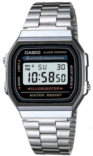 CASIO VINTAGE GENT SILVER