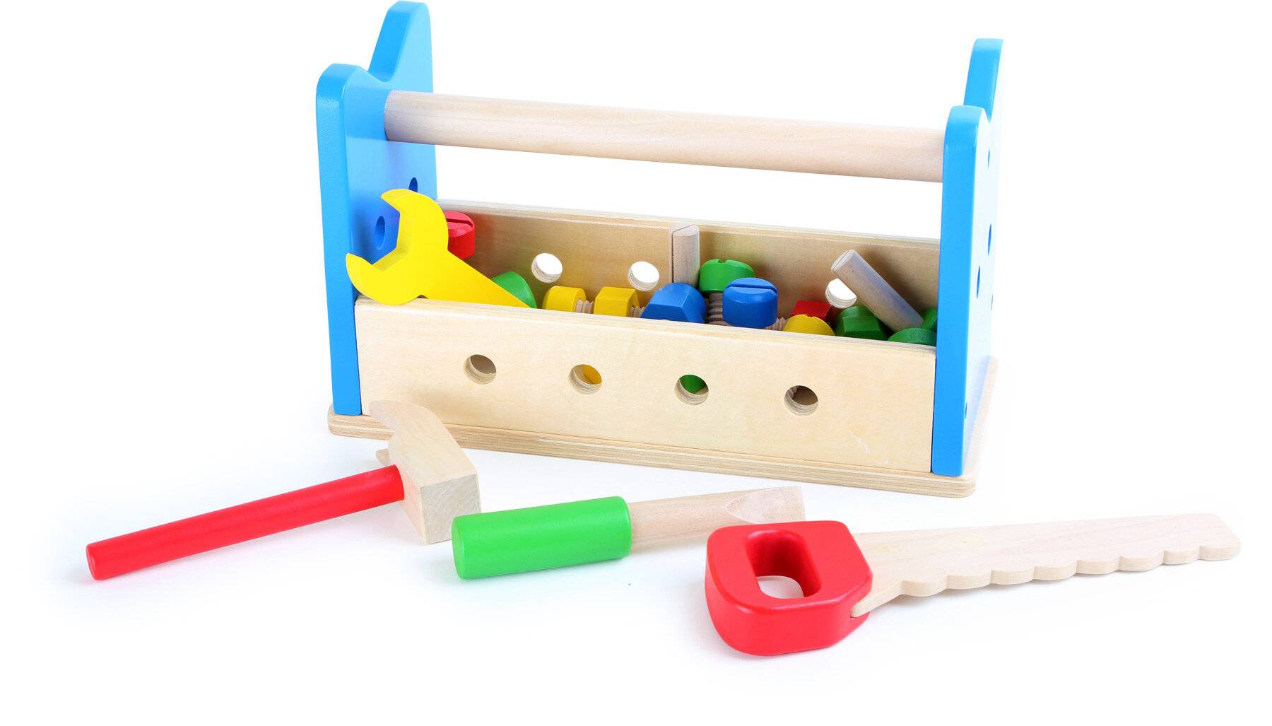 Werkzeugkasten und Werkbank 2 in 1