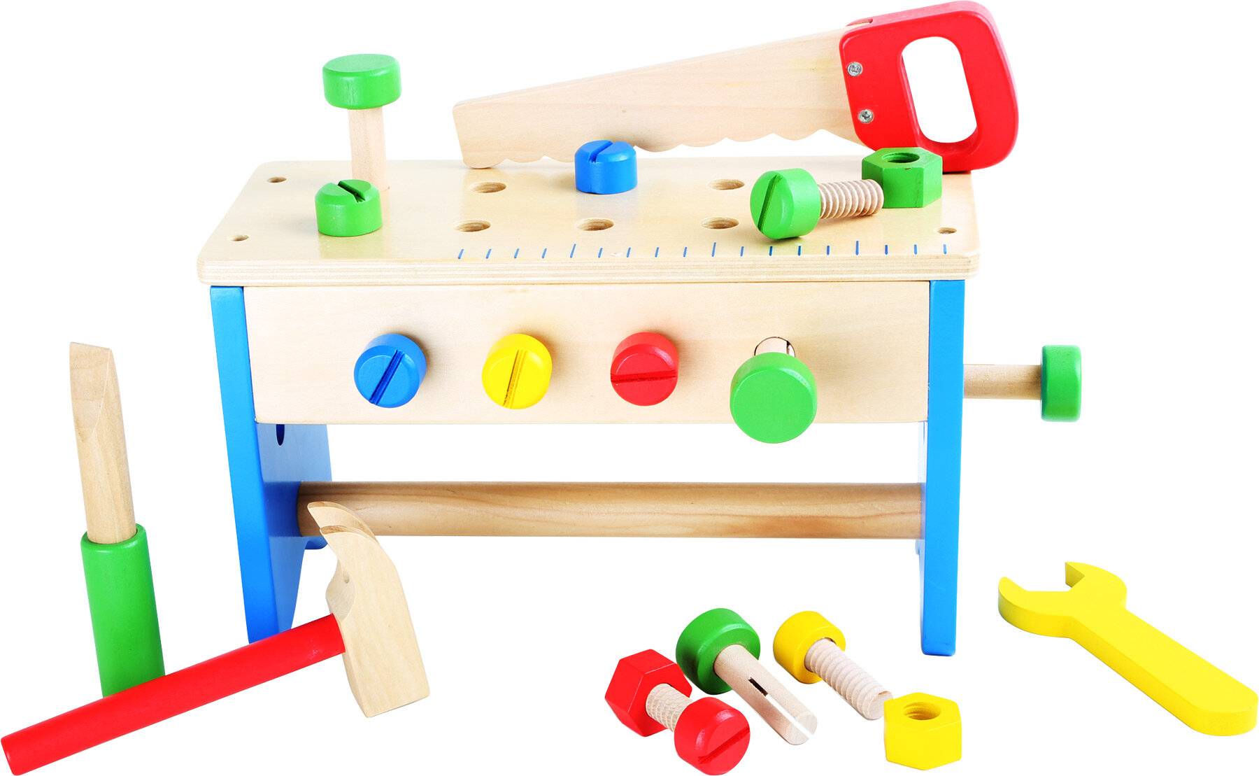 Werkzeugkasten und Werkbank 2 in 1