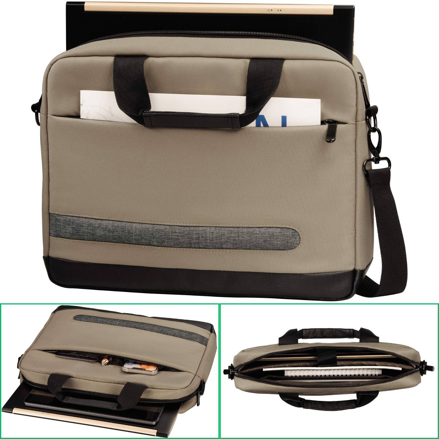 Notebook-Tasche Terra Natur 15,6" bis 16,2"