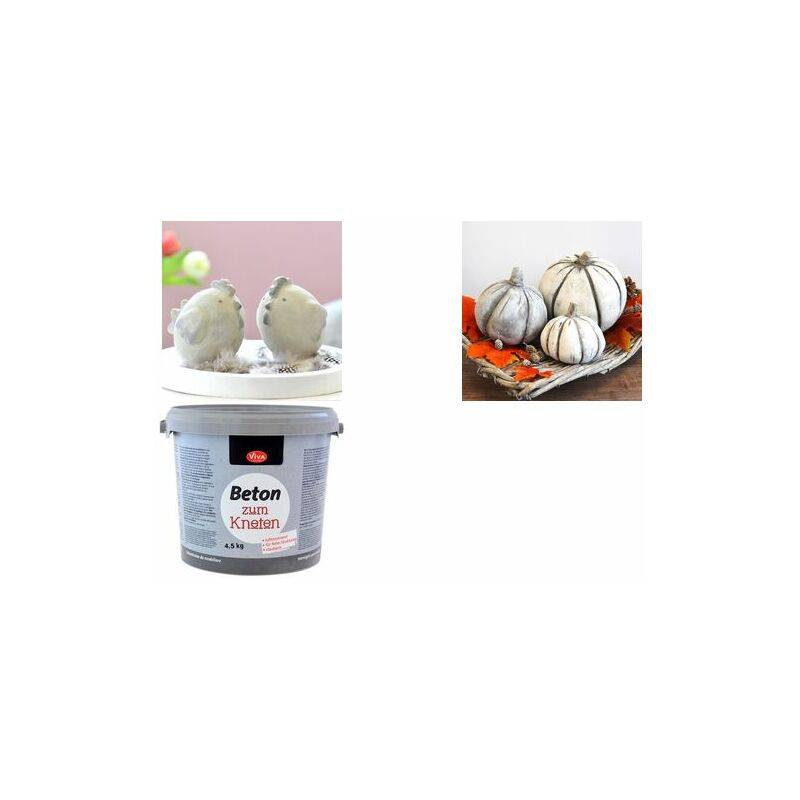 ViVA DECOR Beton zum Kneten, 4,5 kg Eimer