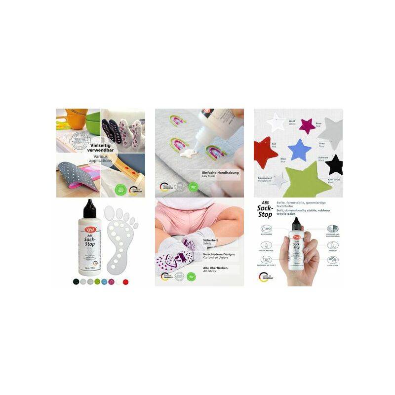 ViVA DECOR ABS Sock-Stop, 82 ml, weiss