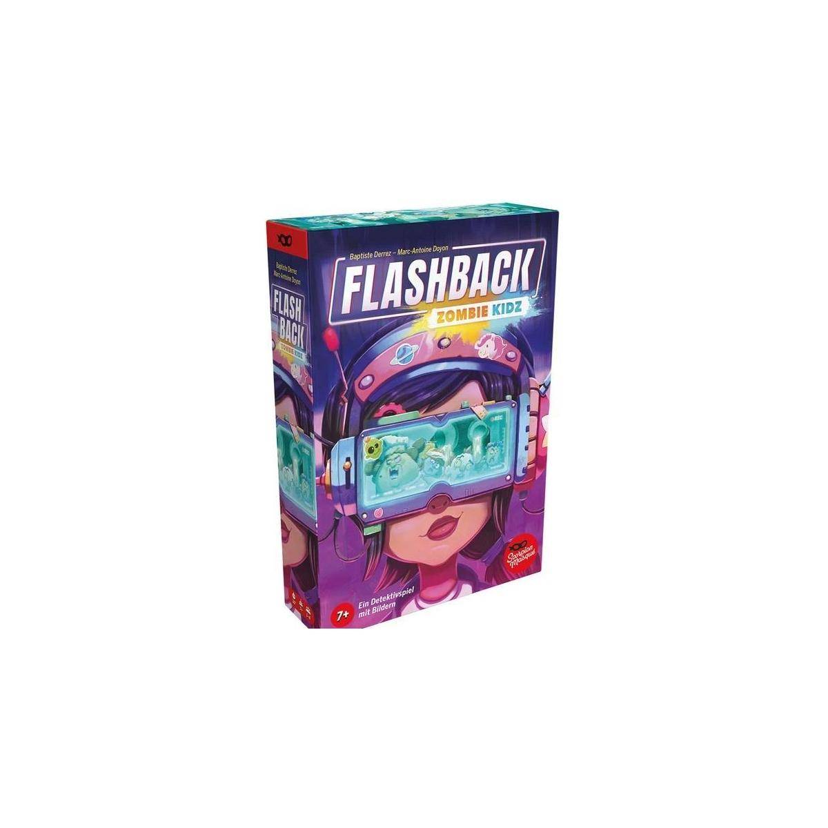 Flashback: Zombie Kidz, Kartenspiel, für 1-4 Spieler, ab 7 Jahren (DE-Ausgabe)