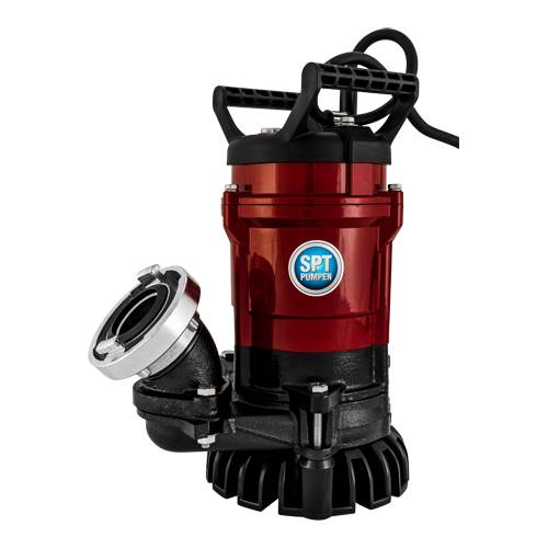 SPT PUMPEN SPT 400R W/S - Schmutzwasser-Tauchmotorpumpe mit Rührwerk & Schwimmerschalter (0,40 kW | 230V / 50 Hz |