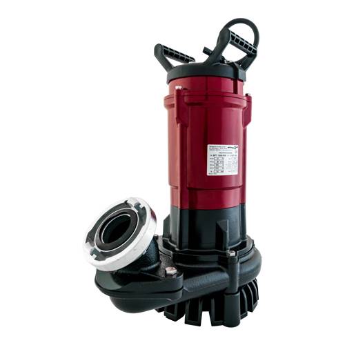 SPT PUMPEN SPT 1500R W/S - Schmutzwasser-Tauchmotorpumpe mit Rührwerk & Schwimmer-Set (1,50 kW | 230V / 50 Hz |