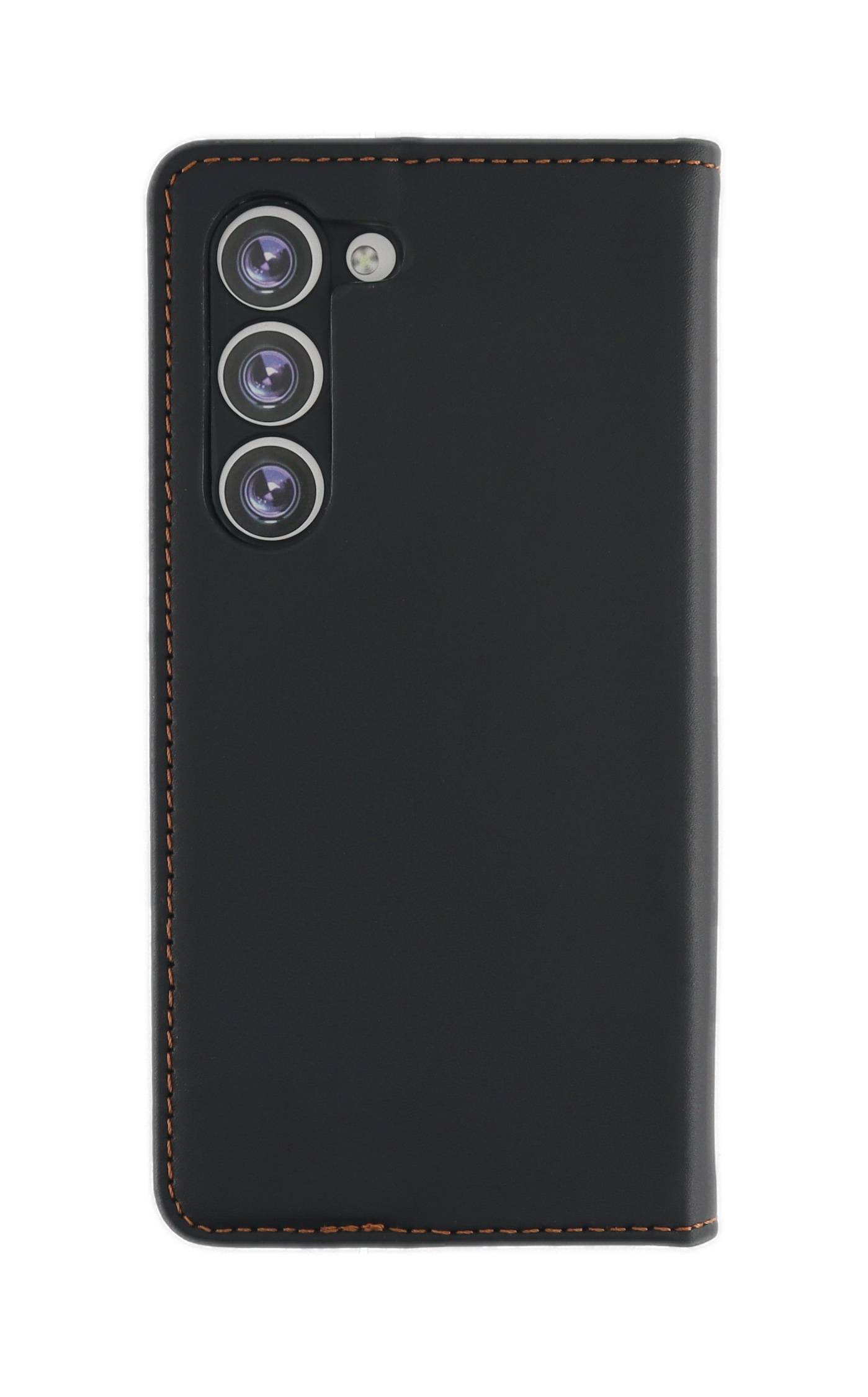JAMCOVER Echt Leder Bookcase für Samsung Galaxy S23 - Handytasche mit Kartenfach und Standfunktion