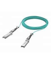 UbiQuiti 10 GBase-AOC direct attach cable SFP+ zu m 3 mm Glasfaser Active Optical Cable AOC Aquamarin
