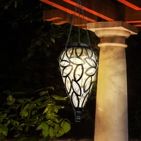 Solarlampe Gartendeko Hängeleuchte Außenlampe hängend LED Solarleuchte, im Tropfen Design, Metall schwarz, Kunststoff klar, 16x LED, DxH 13,5x 50 Solarlampe Gartendeko Hängeleuchte Außenlampe hängend LED Solarleuchte, im Tropfen Design, Metall schwarz, Kunststoff klar, 16x LED, DxH 13,5x 50
