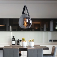 Pendellampe Hängeleuchte Esszimmerlampe, Moderne Pendelleuchte, Lampenschirm in Rauchglas Optik, Metall, schwarz, matt, 1x E27 Fassung, DxH 15x120 Pendellampe Hängeleuchte Esszimmerlampe, Moderne Pendelleuchte, Lampenschirm in Rauchglas Optik, Metall, schwarz, matt, 1x E27 Fassung, DxH 15x120