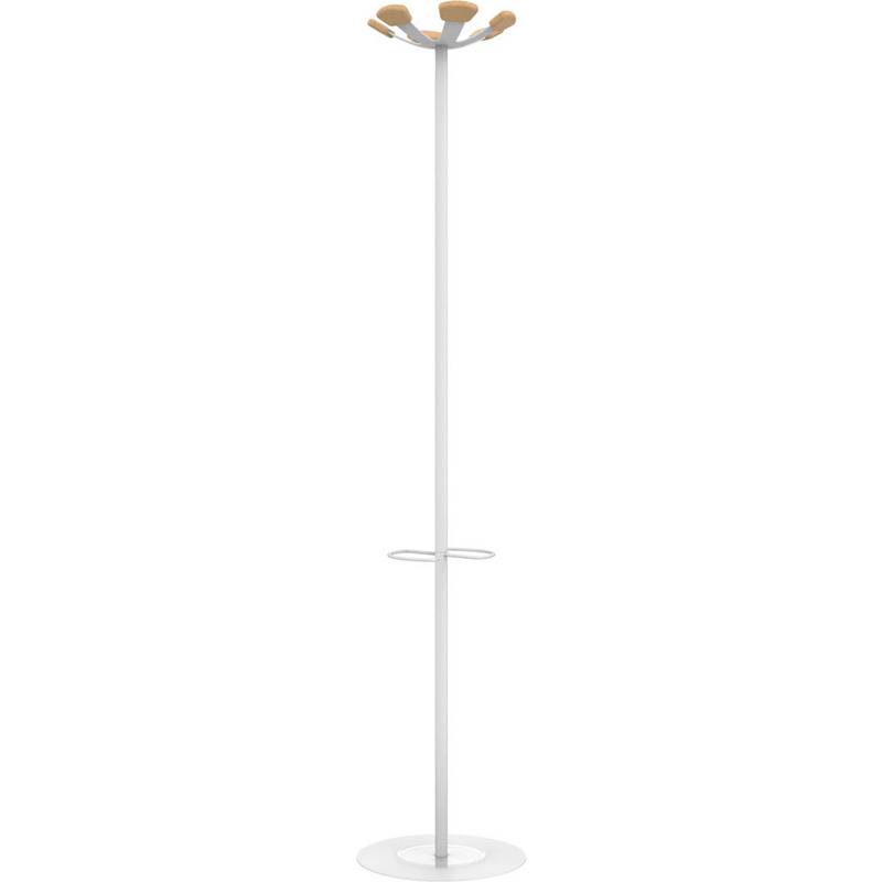 UNiLUX Garderobenständer AURORA, Höhe: 1.680 mm, weiß