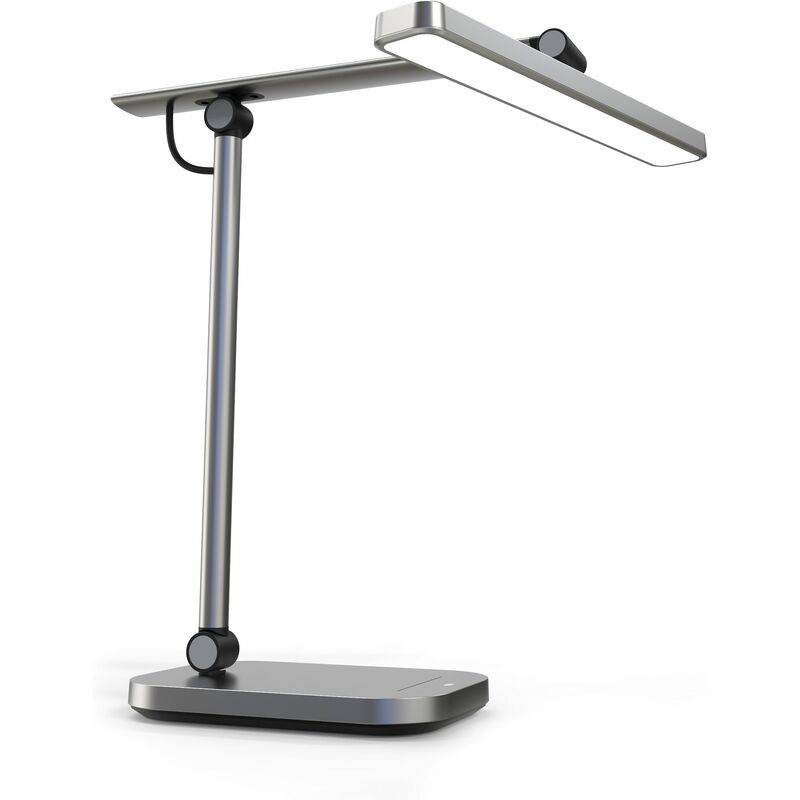 UNiLUX LED-Tischleuchte PURELINE, metallgrau