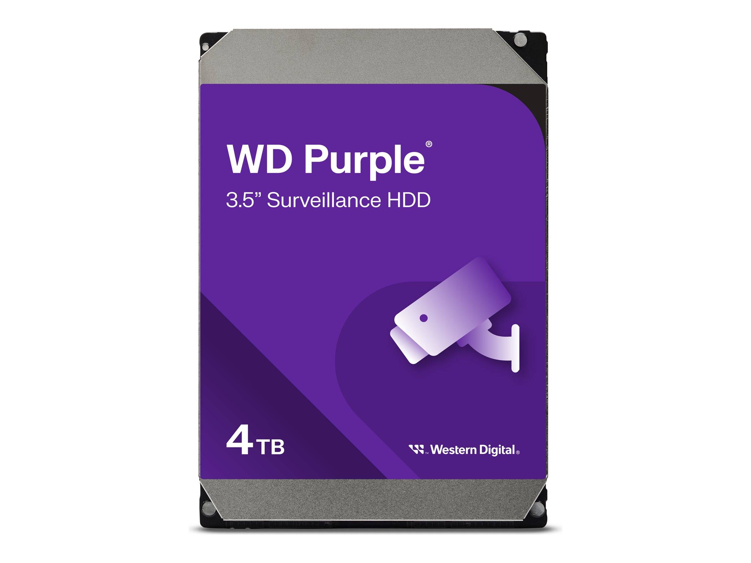 WD Purple WD43PURZ - Festplatte - 4 TB - Überwachung - intern - 3.5"" (8.9 cm)