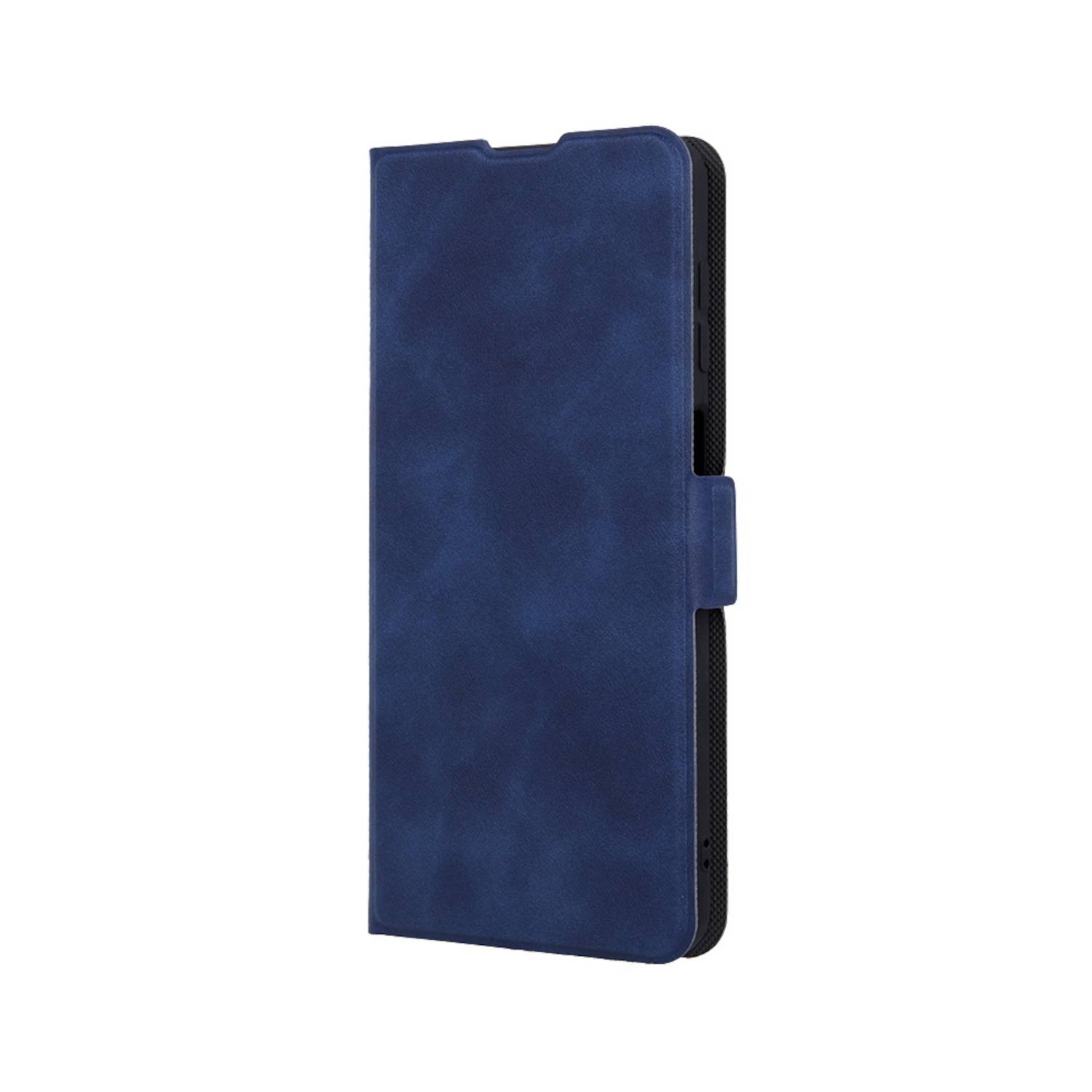 JAMCOVER Cover Smart Marineblau für Samsung Galaxy A13, Galaxy A13 NE, Galaxy A13 4G - Schutzhülle, Handytasche im Buchformat