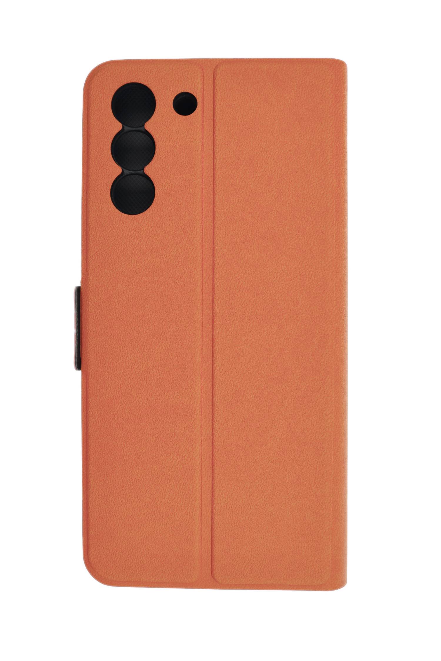 JAMCOVER Cover Smart Orange für Samsung Galaxy S22 - Schutzhülle, Handytasche im Buchformat