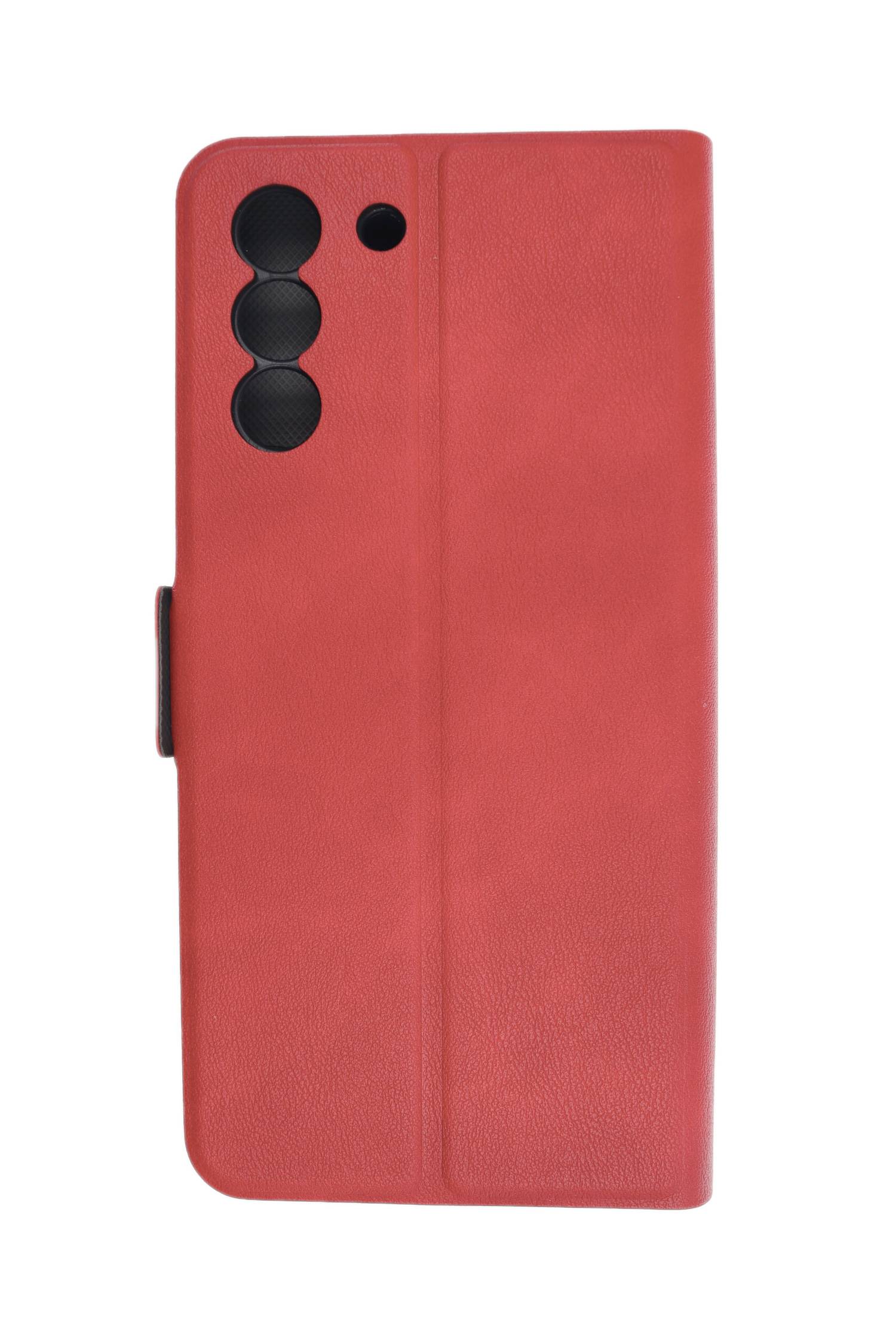 JAMCOVER Cover Smart Rot für Samsung Galaxy S22 - Schutzhülle, Handytasche im Buchformat