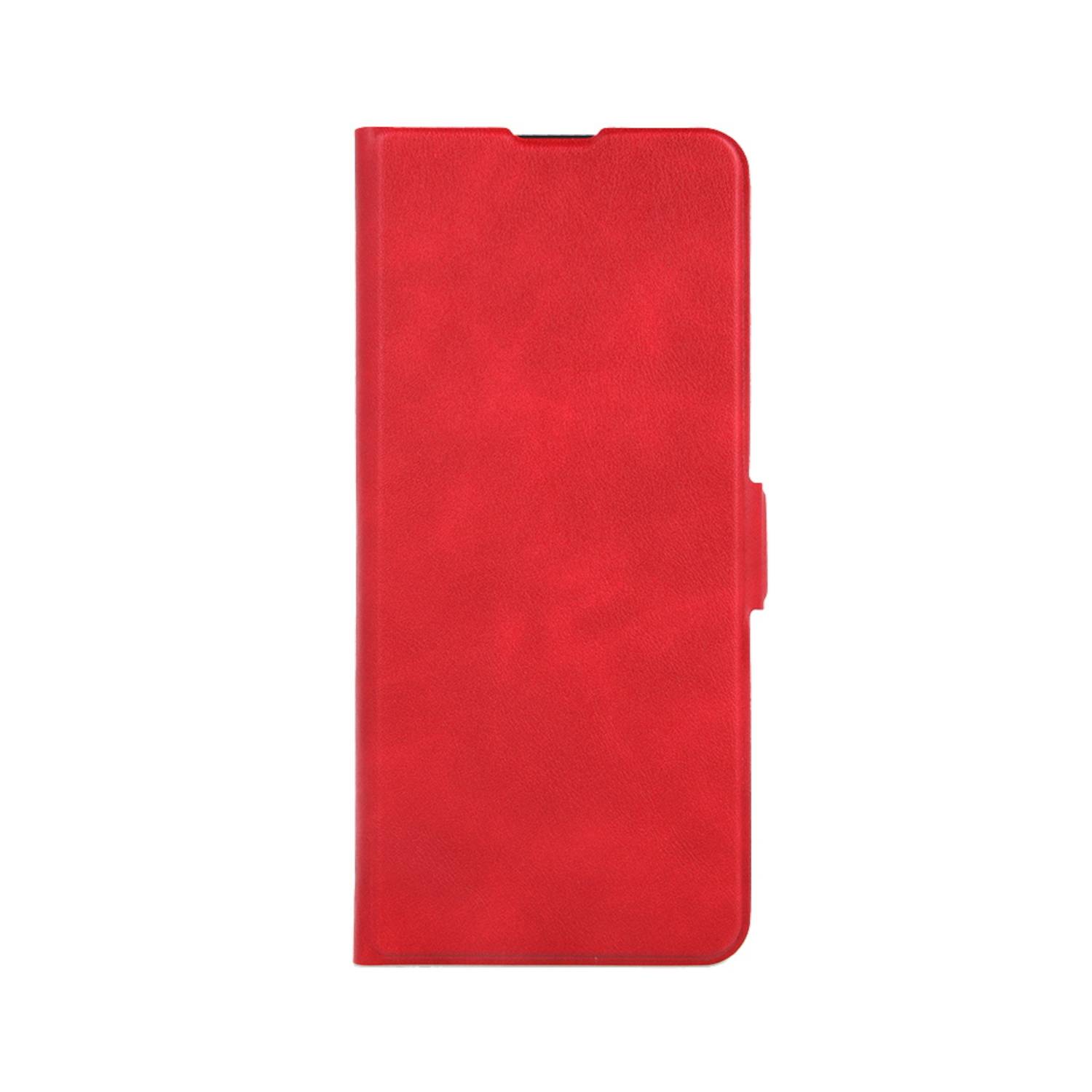 JAMCOVER Cover Smart Rot für Samsung Galaxy S22 - Schutzhülle, Handytasche im Buchformat