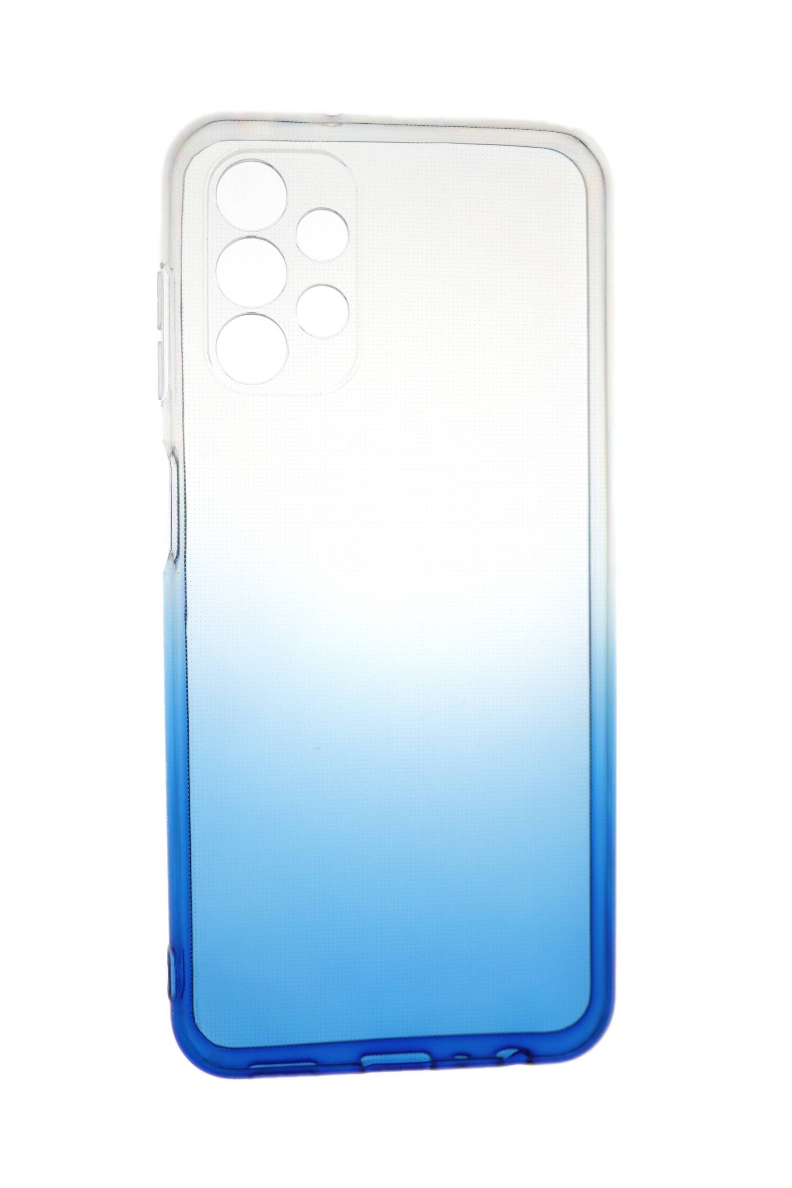 JAMCOVER 2.0 mm TPU Case Strong Blau, Transparent für Samsung Galaxy A13, Galaxy A13 NE, Galaxy A13 4G - Schutzhülle, Backcover, Handyhülle, Hüll