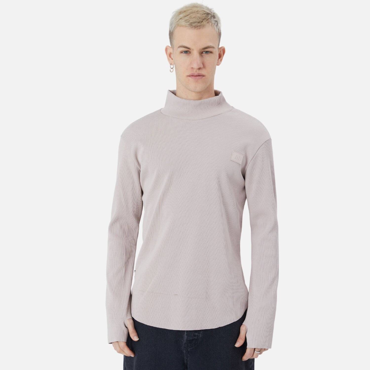 Herren Rundhals Sweatshirt Regular Fit Pullover L/XL Beige