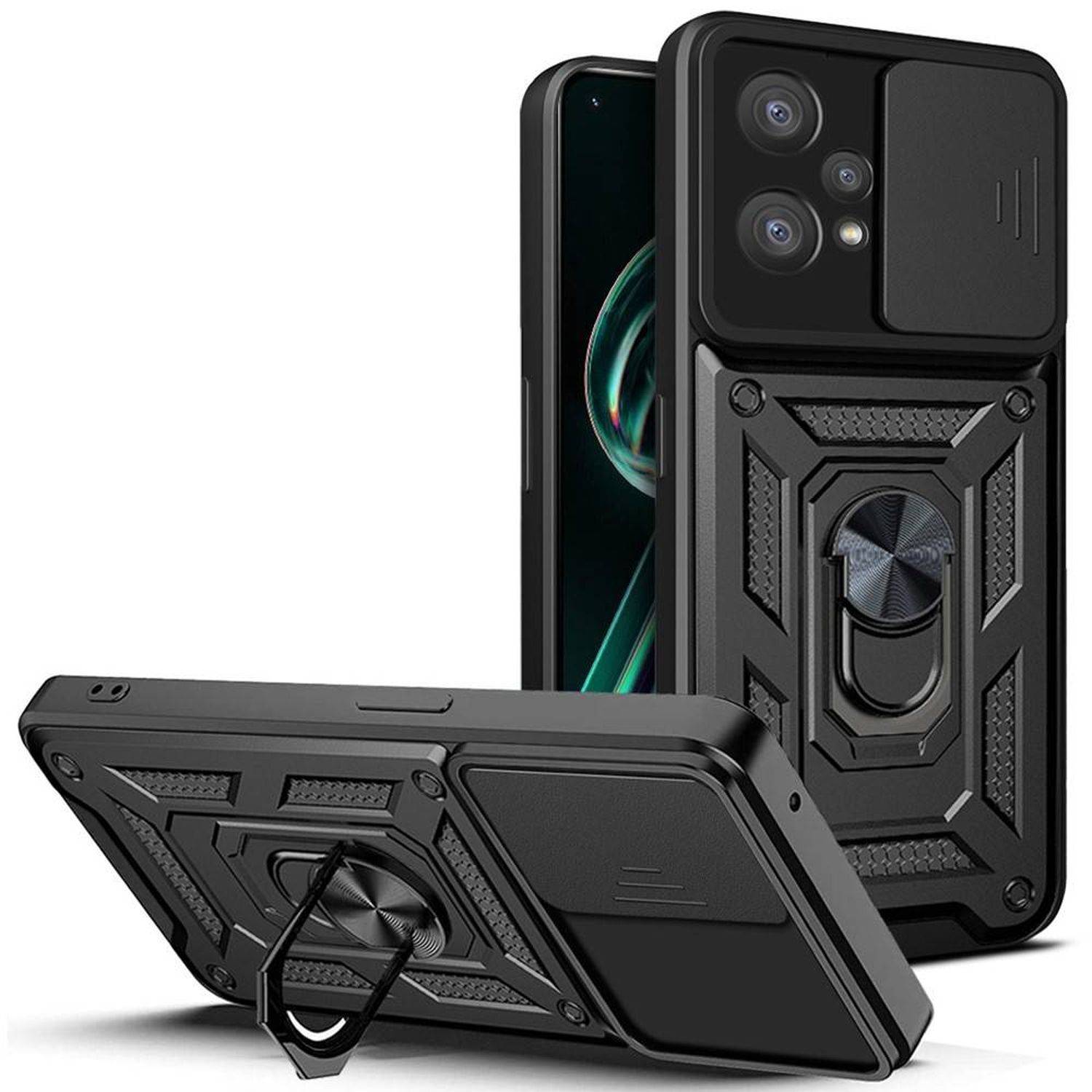 CamShield Armor Hülle kompatibel mit Oppo A17 4G Case Kameraschutz Ringhülle Halter Stoßfest