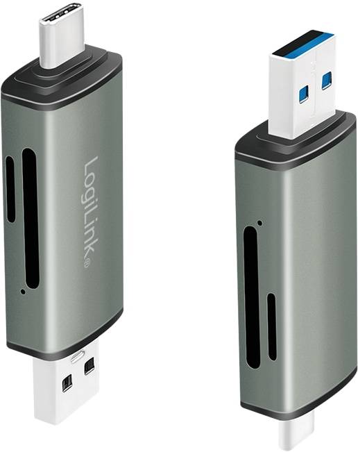 LOGILINK USB 3.2 Gen Kartenleser CR0043, Alugehäuse